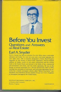 Before You Invest - Questions and Answers on Real Estate