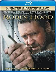 Robin Hood (Blu-ray Disc, 2012, Unrated Director's Cut) with Digital Copy Disc