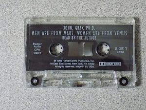 Men Are From Mars Women Are From Venus by John Gray Book on Cassette Tape (With MP3)
