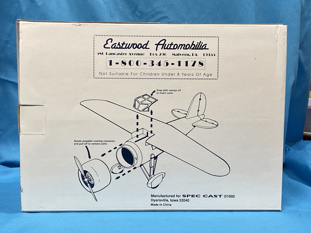 Air Eastwood Flying Bank Vega Model 5C Die Cast 1932 Lockheed | Your ...