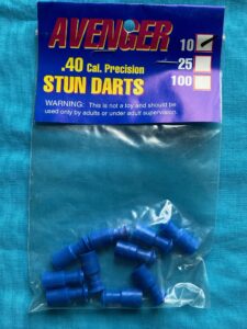 Blow Gun - Darts, Stun .40 Cal - 10 Pack Blue