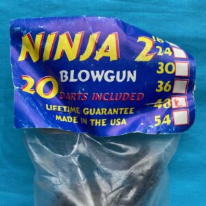 Ninja 2 - 48 Blowgun, 2 piece with 20 Darts - Made in the USA