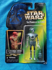 Star Wars Power of The Force 2-1B Medic Droid Action Figure Kenner 1996 NIP