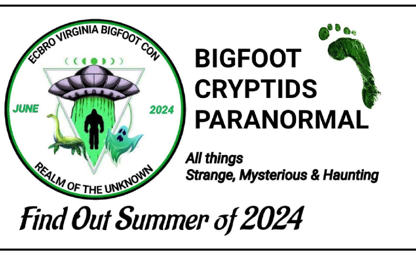 2024 ECBRO Virginia Bigfoot Con – June 2024