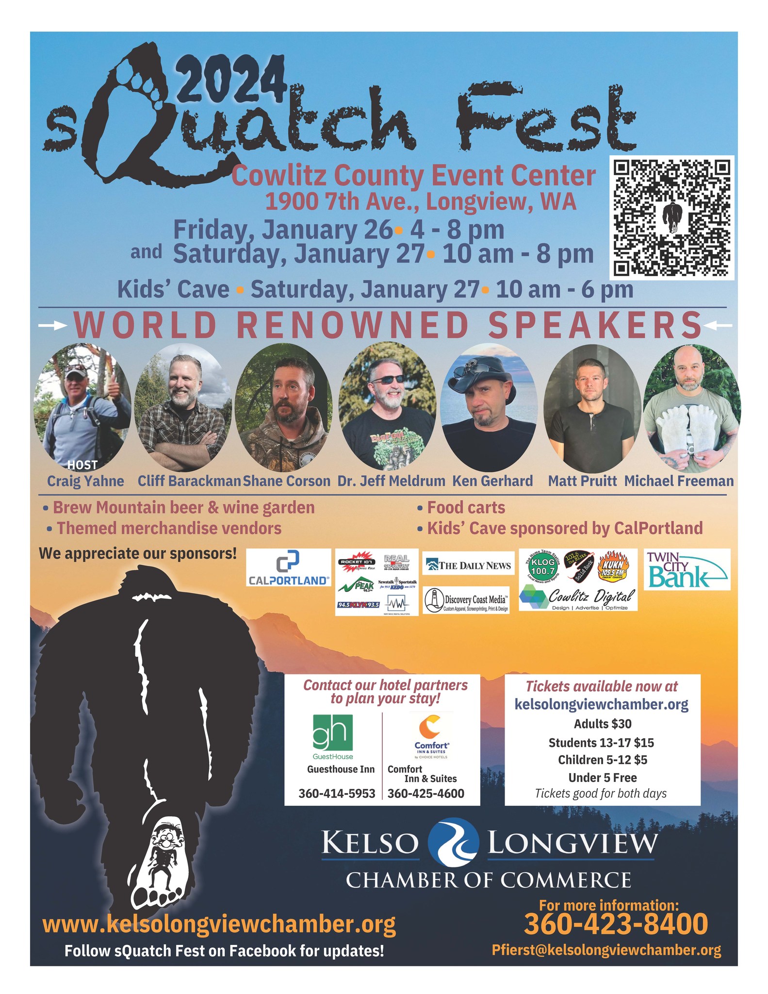 sQuatch Fest 2024 -January 26th and 27th