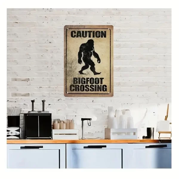 Caution Bigfoot Crossing