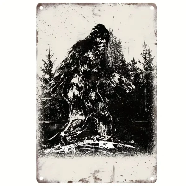 Bigfoot Wild in the Forest