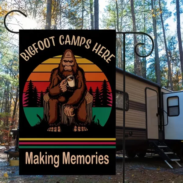 Bigfoot Camps Here